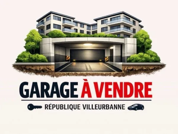 Villeurbanne republique- a vendre garage