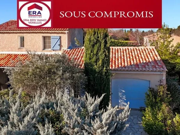Villa individuelle T5 d'env. 100 m² avec grand garage attenant et cave sur parcelle de terrain cos d