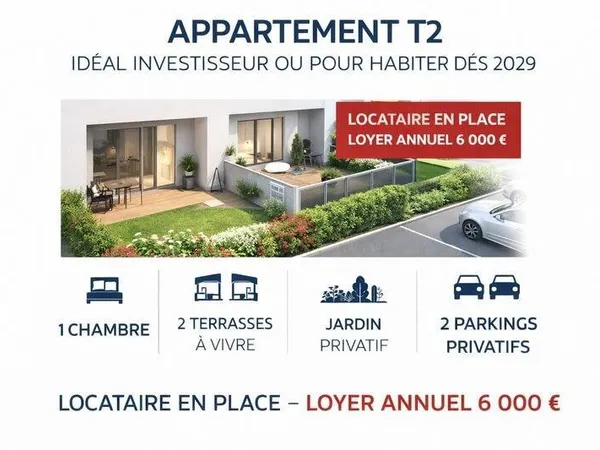 Duplex 3 pièces 52 m²