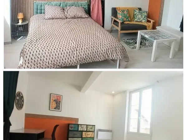 T2 meublé 28m² - Tout compris - Centre-ville Pamiers - Flexible