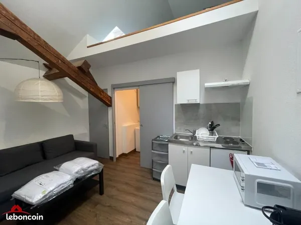 Studio 1 pièce 17 m²
