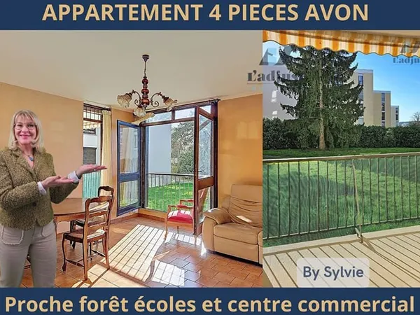 Avon Appartement 4 pièces 71.86 m2 AVEC LOGGIA et cave