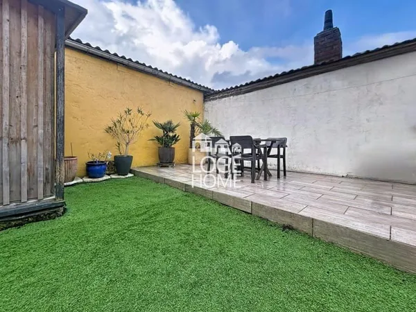 Charmante maison flamande lumineuse - 77 m² - Extérieur exposé ouest