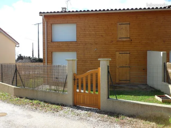 Maison duplex avec jardin