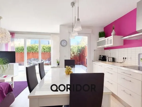 MAISON MODERNE 3 CHAMBRES AVEC JARDIN, TERRASSE ET GARAGE FERMÉ