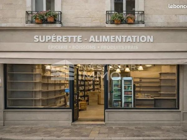 Local épicerie 60 m²
