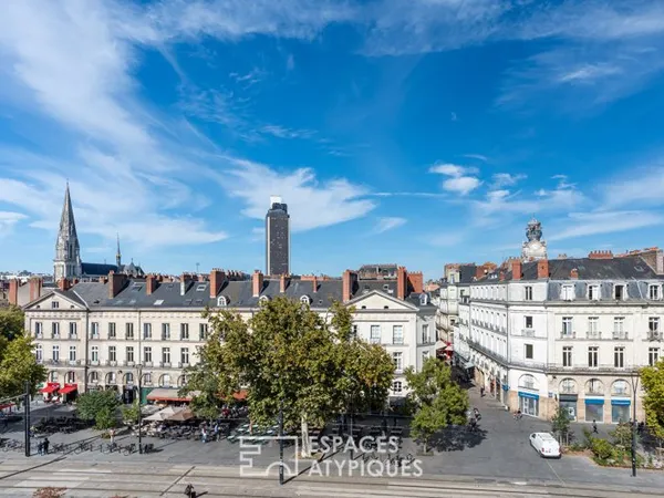 Appartement de 60m² (33,51m² loi carrez) Hyper centre de Nantes
