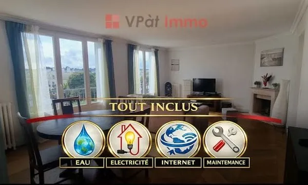 Appartement 4 pièces 105 m²