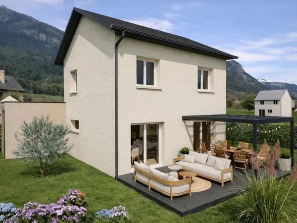 Maison neuve + Terrain à Montailleur