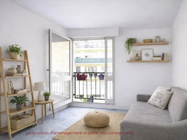 Appartement 1 pièce 13 m²