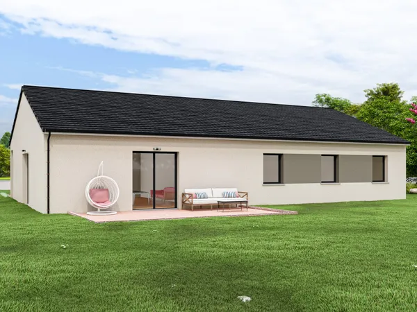 Maison neuve à construire