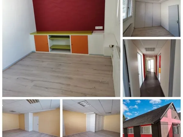 Local professionnel bureau 127m2 1 garage stockage 27m2