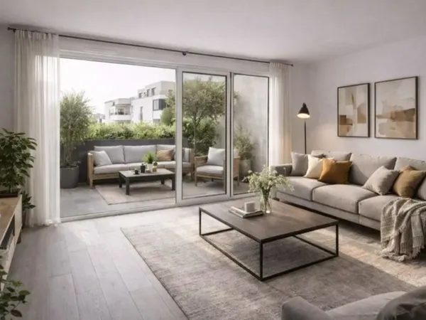 3 PIECES LUMINEUX AVEC TERRASSE