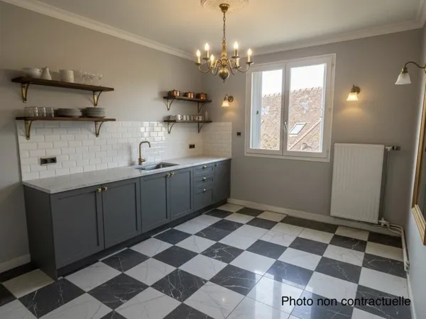 Appartement 3 pièces 62 m²