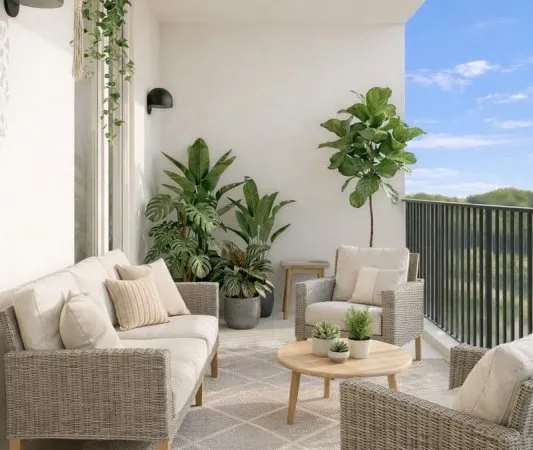 SUPERBE T2 43M² + BALCON 7M²