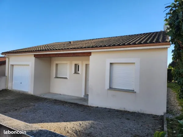 Maison avec garage
