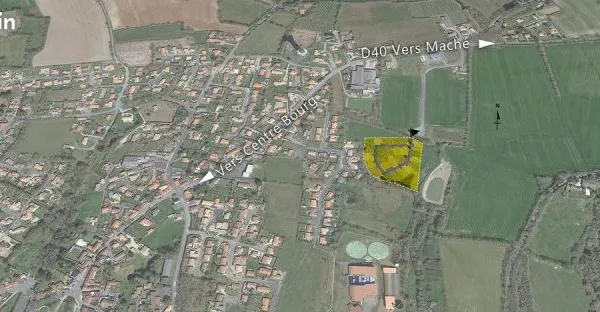 Terrain 371 m² Apremont