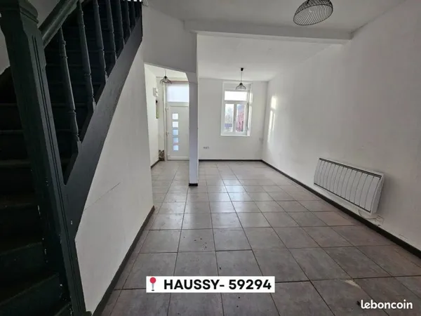 Maison semi-individuelle et jardin