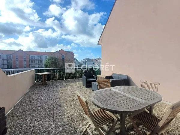 Appartement Hardelot Plage 2 pièces & cabine de 47.97 m2