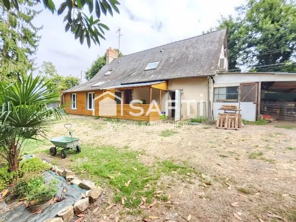 Tranquillité et calme assuré pour cette maison avec potentiel d'agrandissement