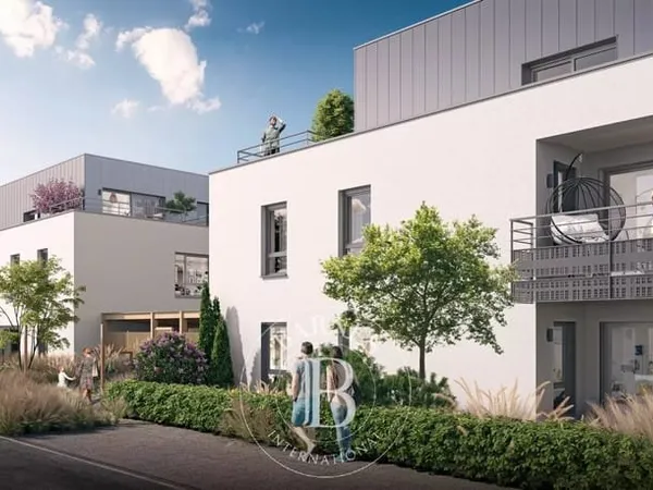A vendre un appartement T4 avec une terrasse dans le Domaine Des Arches à Marly - Metz
