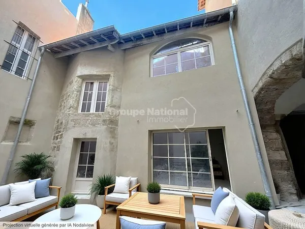 À VENDRE : CENTRE VILLE ORANGE DUPLEX DE 57m² - BALCON & BOX