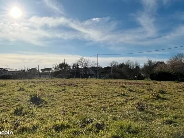 Terrain 953 m² Lafitte Vigordane