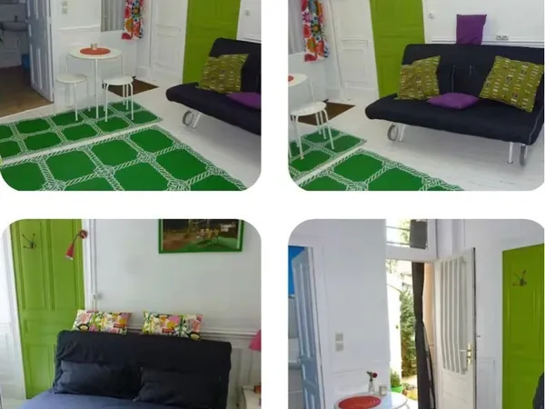 Chambre studio dans maison familiale individuelle