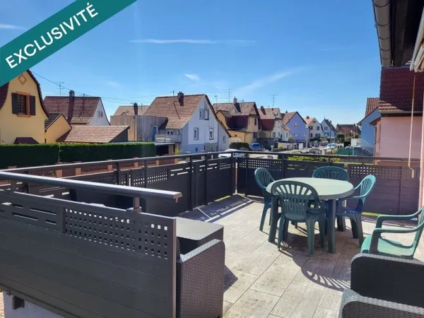 Maison des mines de 105m2 sur 4.41 ares
