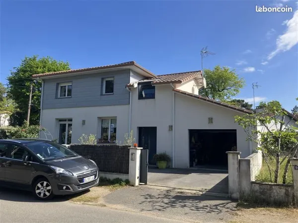Maison meublée 120m² - 3ch - jardin - garage - 5 min de la plage