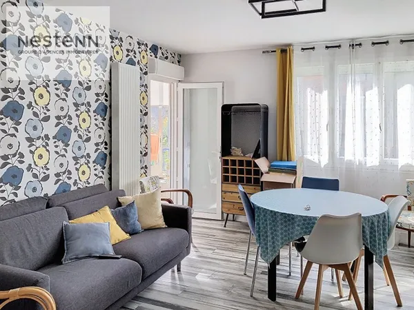 A LOUER - Appartement meublé 3 pièce(s) - BELLE BEILLE