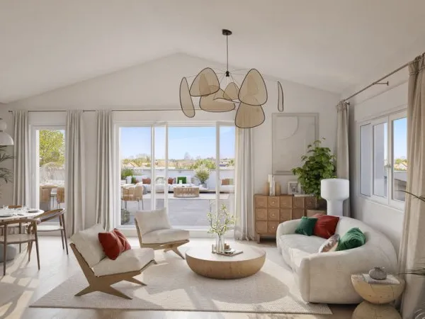* - SUPERBE T4 DE 100 M² EN DERNIER ETAGE AVEC 2 BELLES TERRASSES SANS VIS A VIS