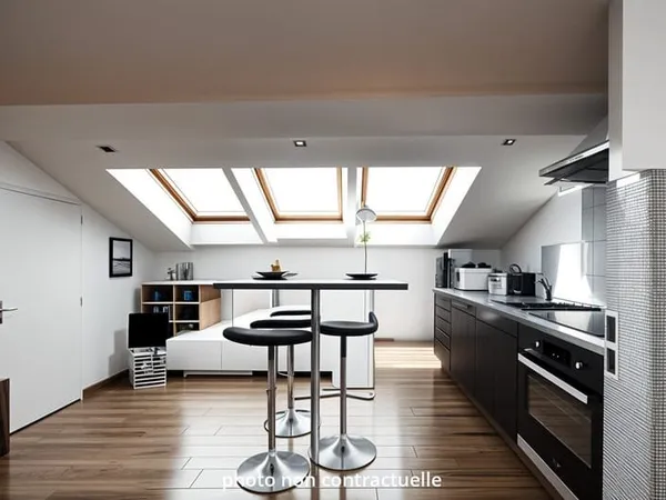 Studio Villeurbanne 1 pièce(s) 37m² (14,54m2 carrez) villeurbanne Part-Dieu