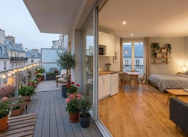 Appartement 1 pièce 31 m²