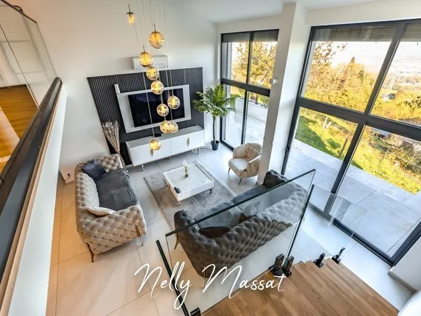 Villa à vendre 9 pièces LA MOTTE SERVOLEX (73) - Vue panoramique