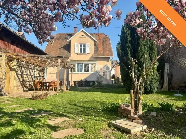 À vendre à Sélestat - Élégante maison de maître avec jardin arbo