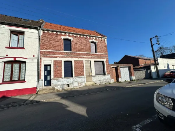 MAISON EN PARTIE RENOVER, 110M², GARAGE, JARDIN
