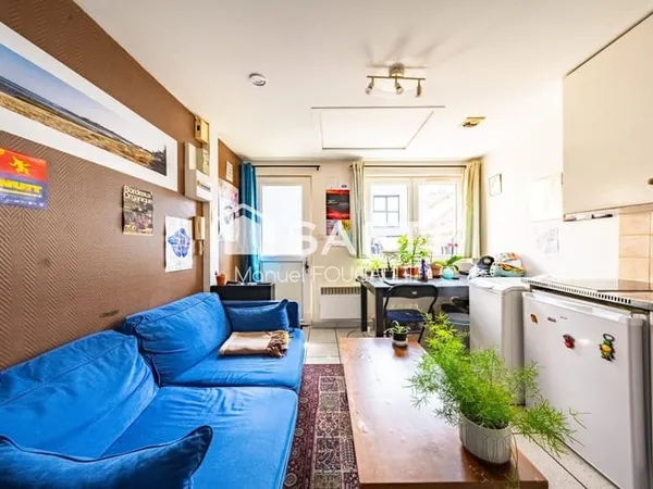 DIJON Drapeau - Appartement en duplex de 22 m2 au rez-de-chaussée, avec son jardin/terrasse