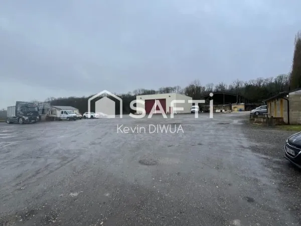 Site industriel pour activité poids lourds