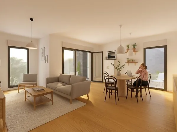Appartement 4 pièces 91 m²