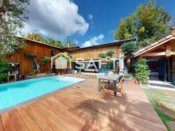 Villa d'exception 185 m², cuisine d'été, piscine