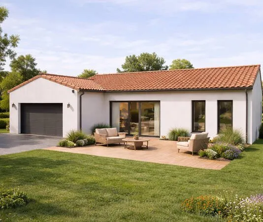 Maison 100m2 + garage Andrézieux-Bouthéon