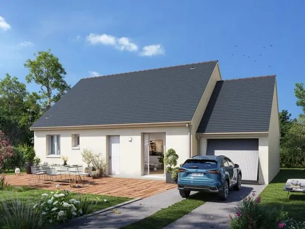MAISON 2 CHAMBRES 70 m² à St MOLF