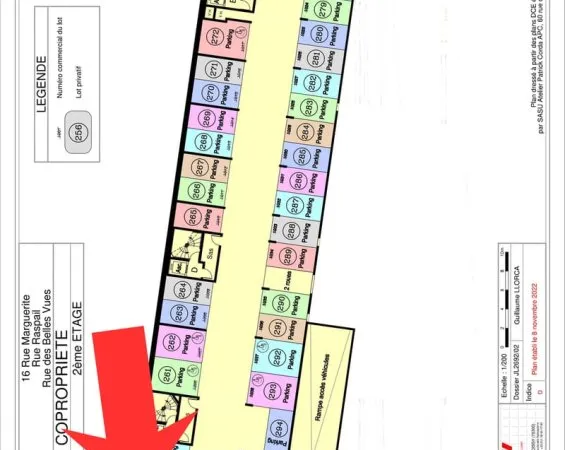 Parking 12 m²