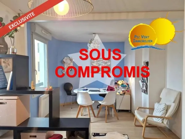 Appartement T3, balcon, ascenseur, parking sécurisé