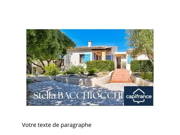 Maison de plein pied à vendre 7 pièces Villeneuve Les Avignon (30)