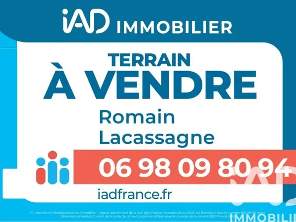 Terrain 1000 m²