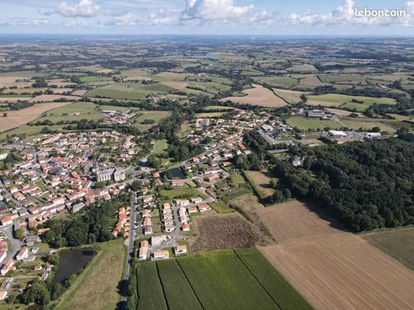 Terrains à vendre avec vue dégagée, dans un cadre paisible