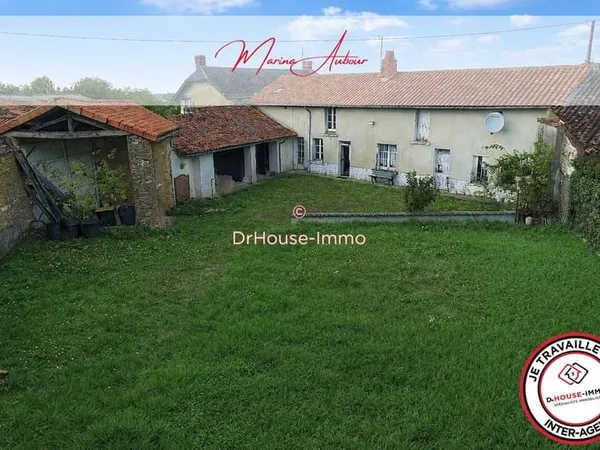 Longère avec dépendances et terrain constructible