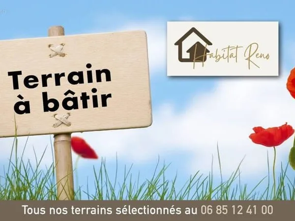 Terrain à bâtir de 1000 m² à MARCILLY-SUR-EURE (27)